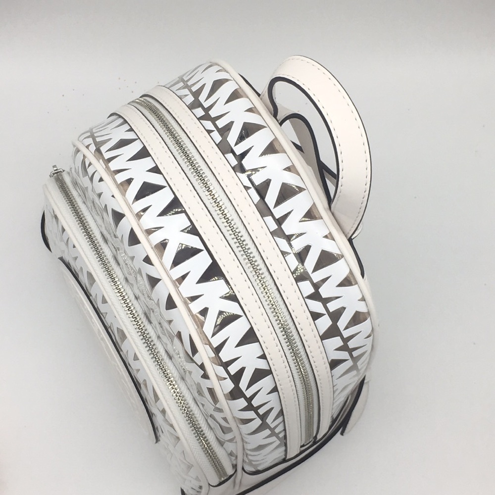 MICHAEL KORS ABBEY MD BACKPACK OPTIC WHITE - Picture 5 of 8